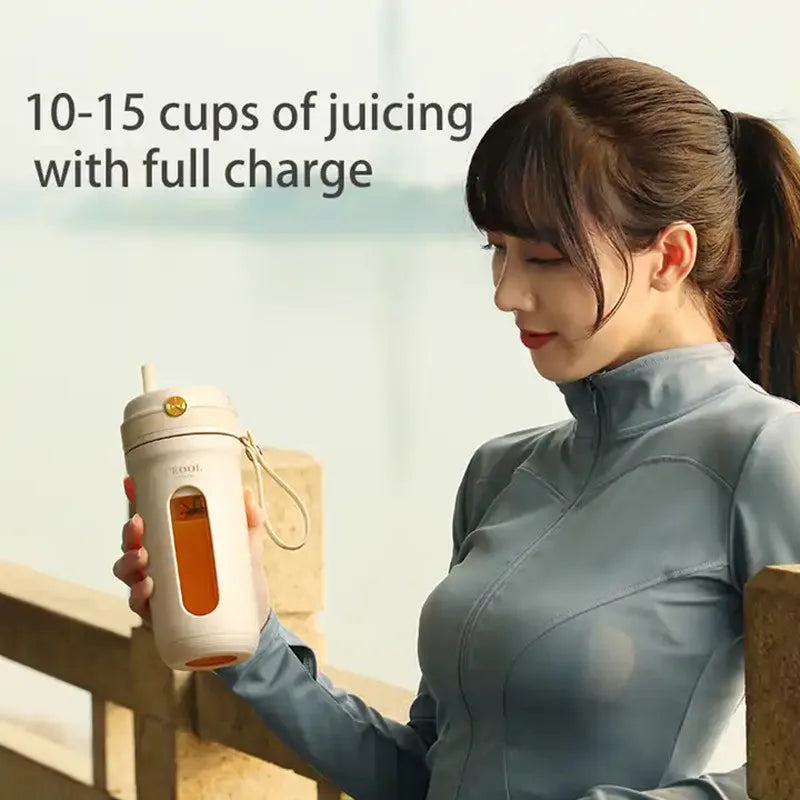 Usb Rechargeable Fresh Juice Juicer Mini Fruit Mixer Bottle Liquidificador Licuadora Portatil Smoothie Portable Blenders