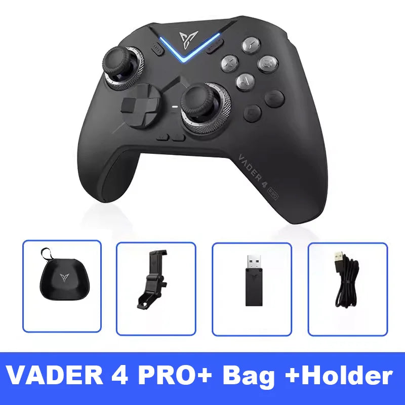 Flydigi Vader 4 Pro Controller Vibrate Trigger Switch 1000Hz Wireless Game Handle Support PC/Switch/Mobile/TV