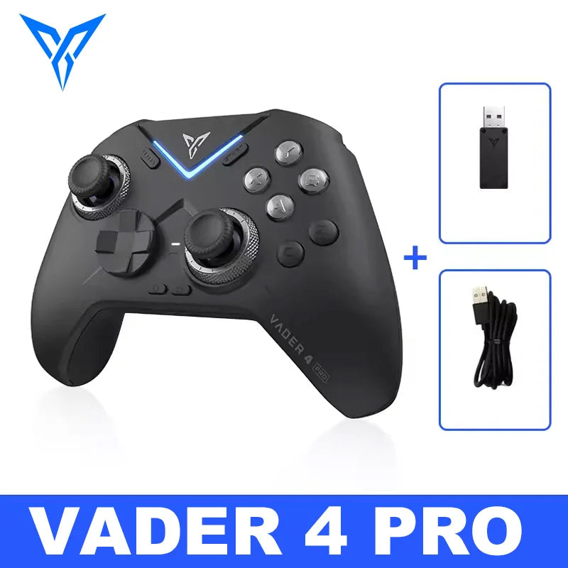 Flydigi Vader 4 Pro Controller Vibrate Trigger Switch 1000Hz Wireless Game Handle Support PC/Switch/Mobile/TV