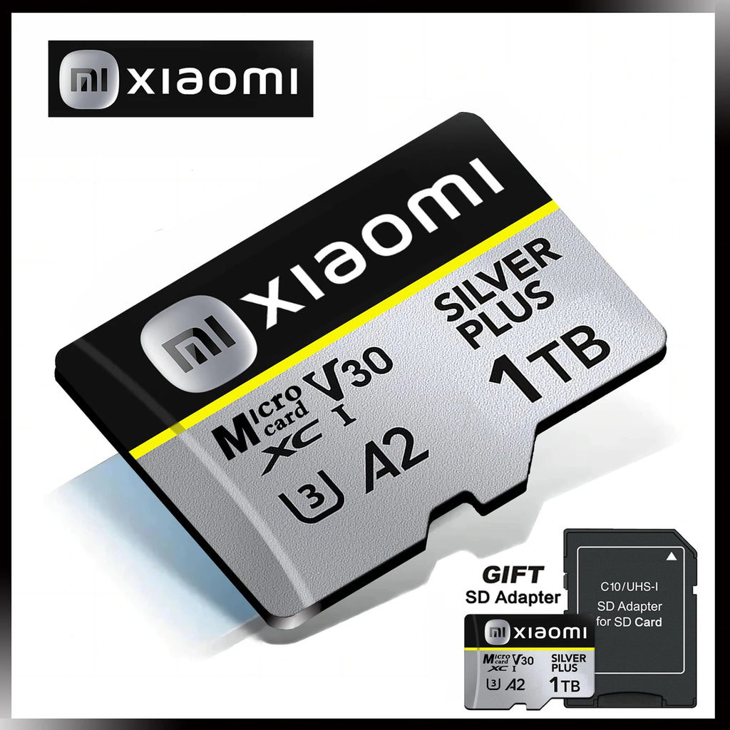 Xiaomi Micro SD Card High Speed Memory Card 128GB 256GB 512GB 1TB Cartao De Memoria Flash Memory TF Card C10 For XiaoMi Sandisk