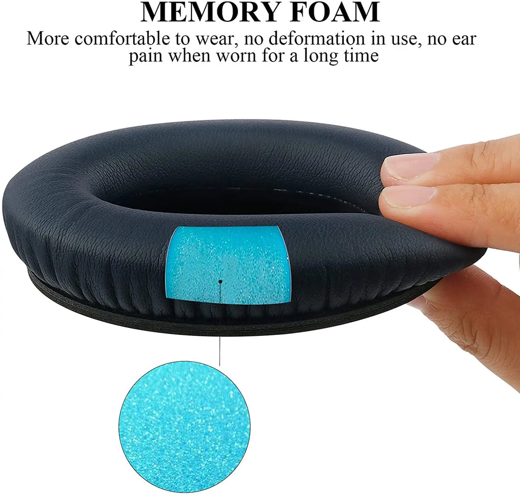 Replacement Ear Pads for BOSE QC35 QC45 for QuietComfort 35 45 & 35 II Headphones Memory Foam Ear Cushions High Quality