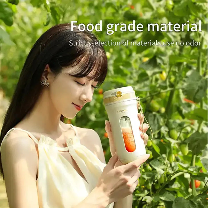 Usb Rechargeable Fresh Juice Juicer Mini Fruit Mixer Bottle Liquidificador Licuadora Portatil Smoothie Portable Blenders