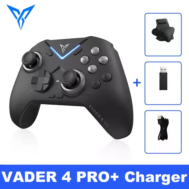 Flydigi Vader 4 Pro Controller Vibrate Trigger Switch 1000Hz Wireless Game Handle Support PC/Switch/Mobile/TV
